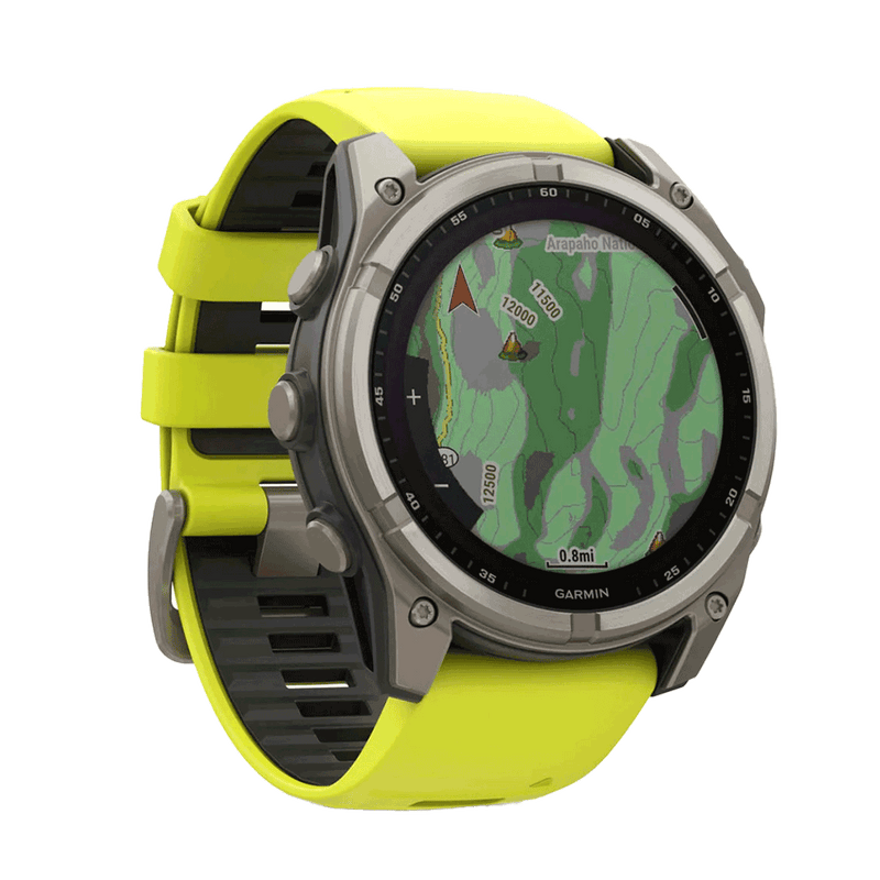 Garmin Fēnix® 8 - Solar Saphire - 51 MM (Yellow)
