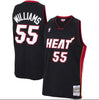 Jason Williams Miami Heat Mitchell & Ness Black Hardwood Classics 2005-06 Swingman Jersey