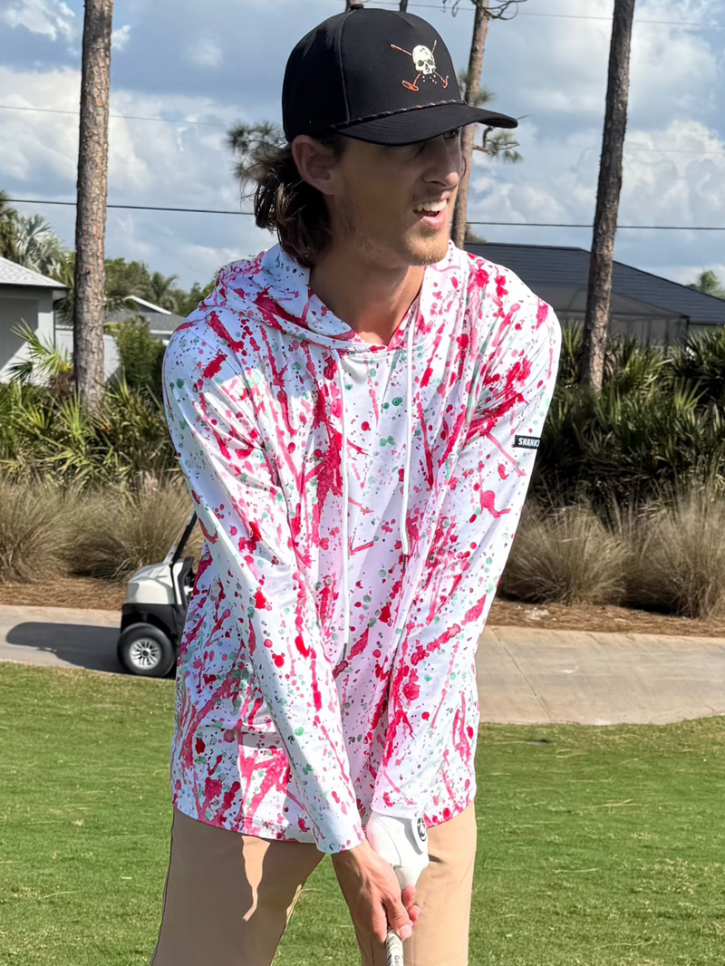 Gorra de golf negra con calavera y huesos cruzados 2.0