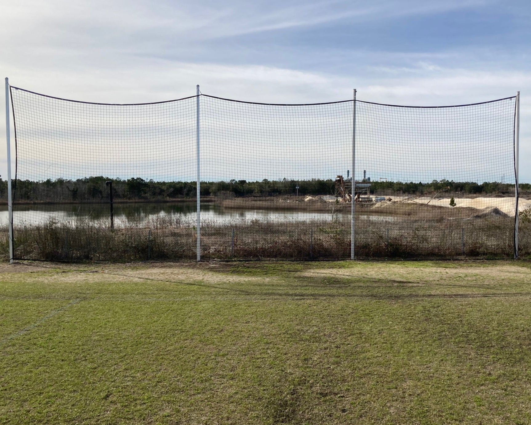 Multi-Sport Backstop Netting System