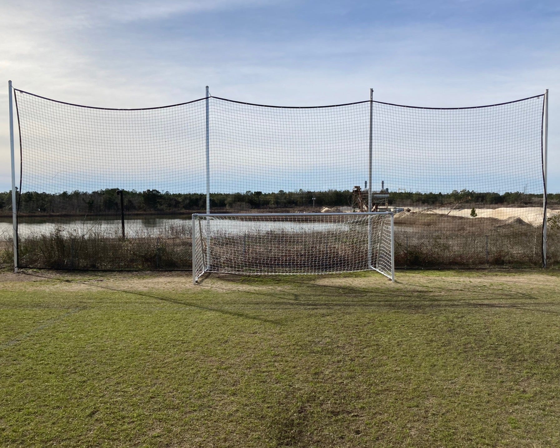 Multi-Sport Backstop Netting System