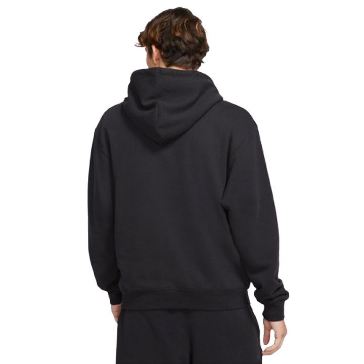 nike jordan statement essentials hoodie in black