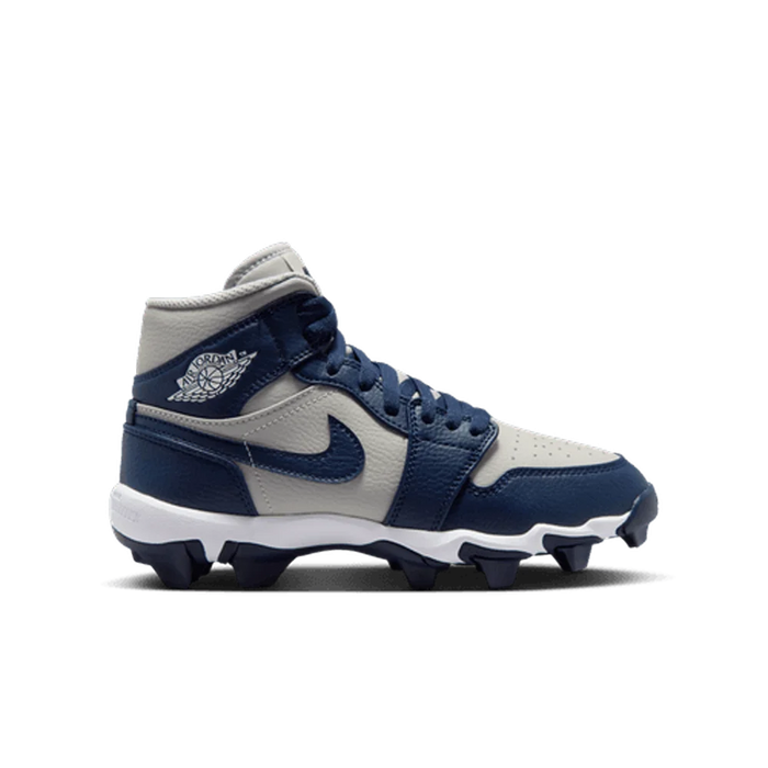 Jordan Little/Big Kids 1 Mid Cleats Navy Color