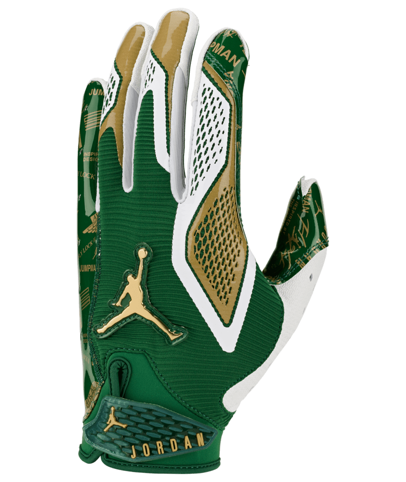 Jordan Men Fly Lock 2.0 Football Gloves Energy