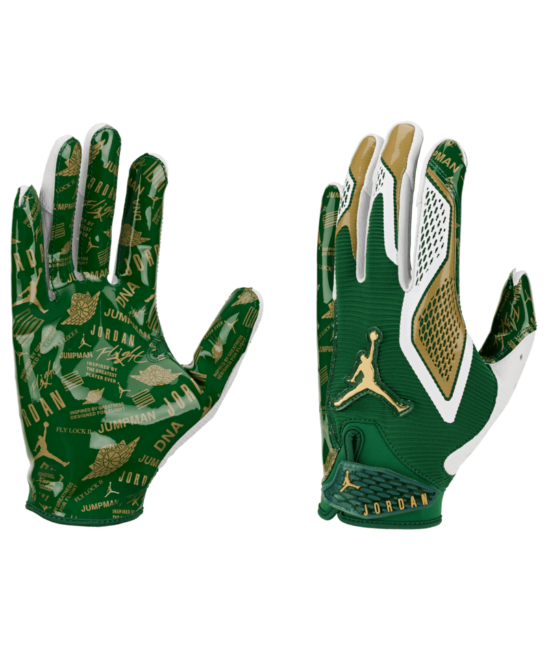 Jordan Men Fly Lock 2.0 Football Gloves Energy