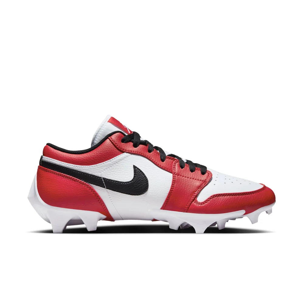 Jordan Men's 1 Low TD  Football Cleat Red color