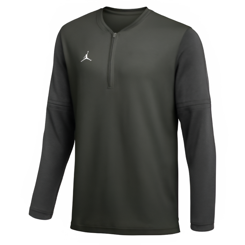 Camiseta Jordan Dri-Fit con media cremallera para hombre