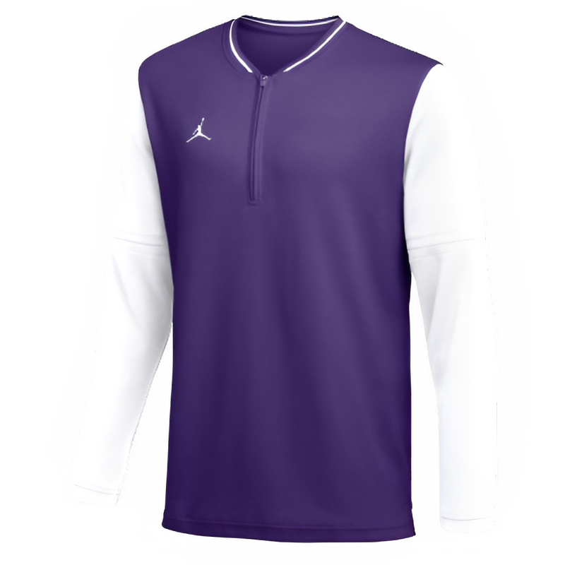 Camiseta Jordan Dri-Fit con media cremallera para hombre