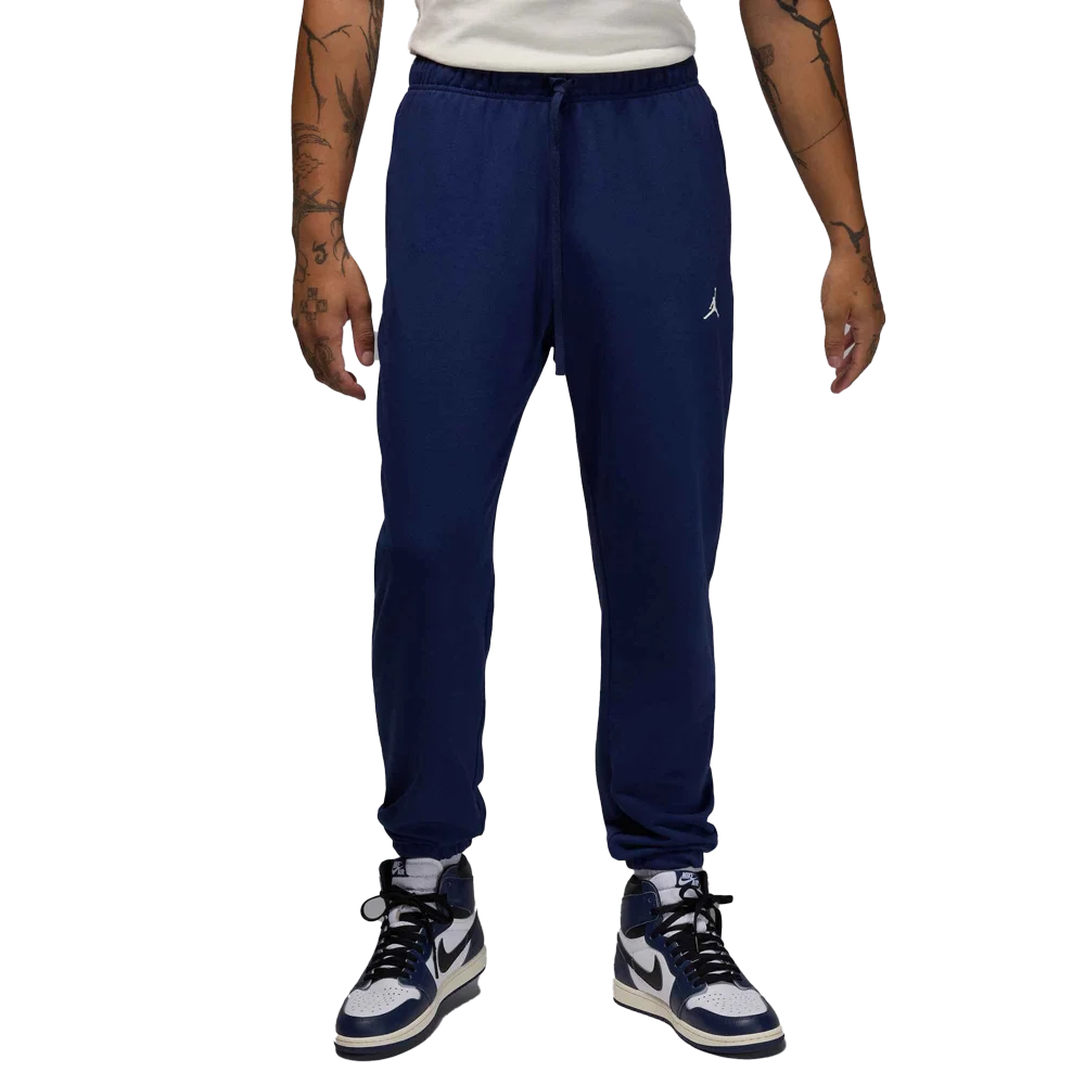 Jordan Men's Sport Crossover Dri-FIT Fleece Pants Navy Color