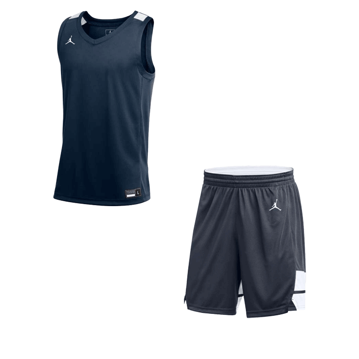 College Navy/White/White
