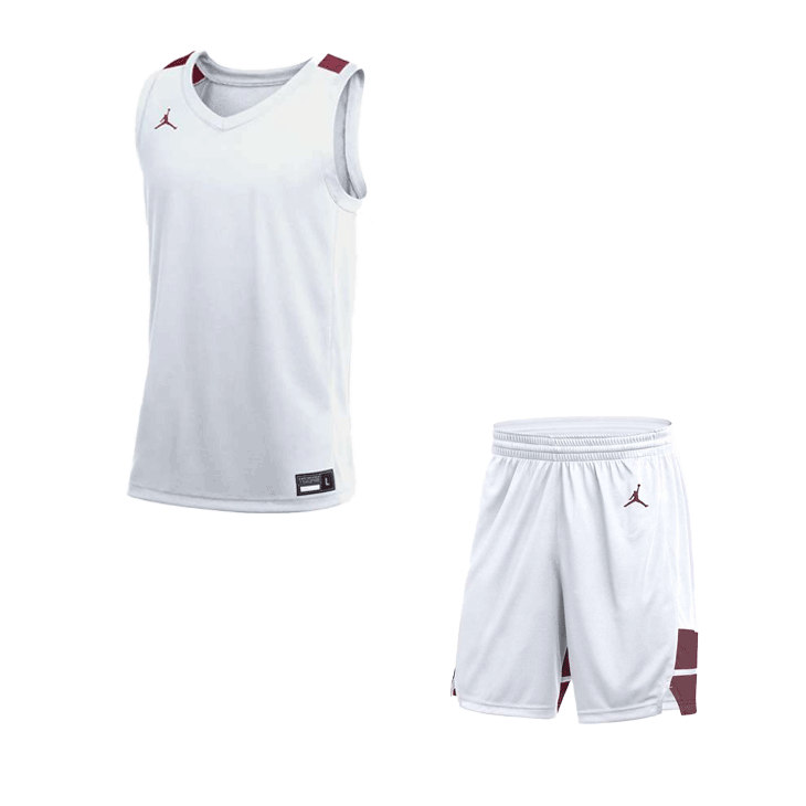 White/Deep Maroon/Deep Maroon