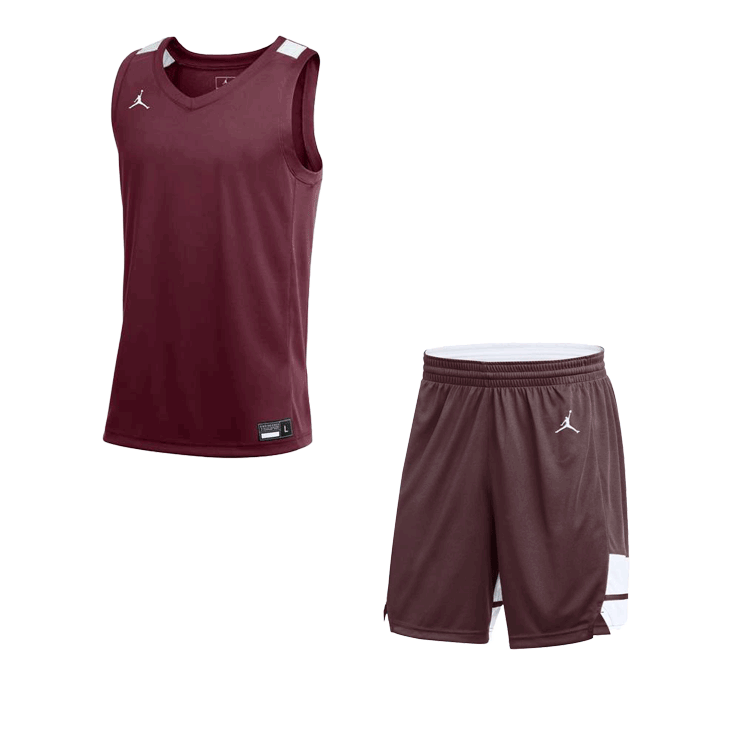 Deep Maroon/White/White