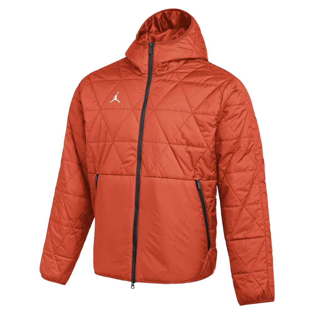 Jordan Men's Therma-FIT Sport Statement Midweight Jacket Team Orange color