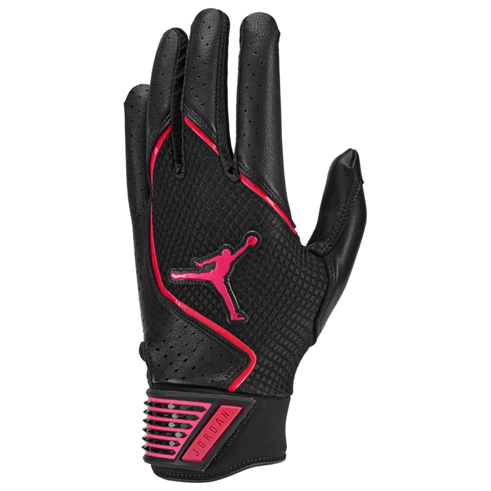 Jordan Fly Elite Batting Gloves Black/Red Color