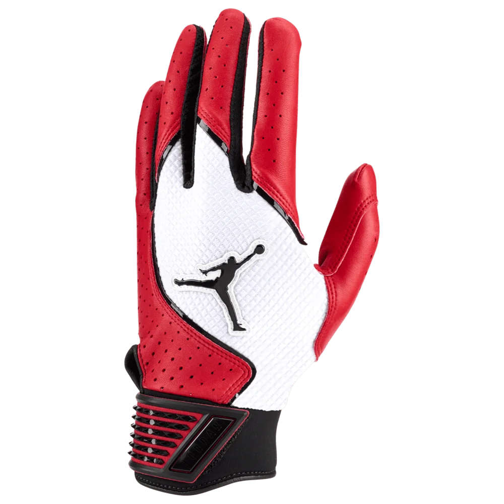 Jordan Fly Elite Batting Gloves Red Color