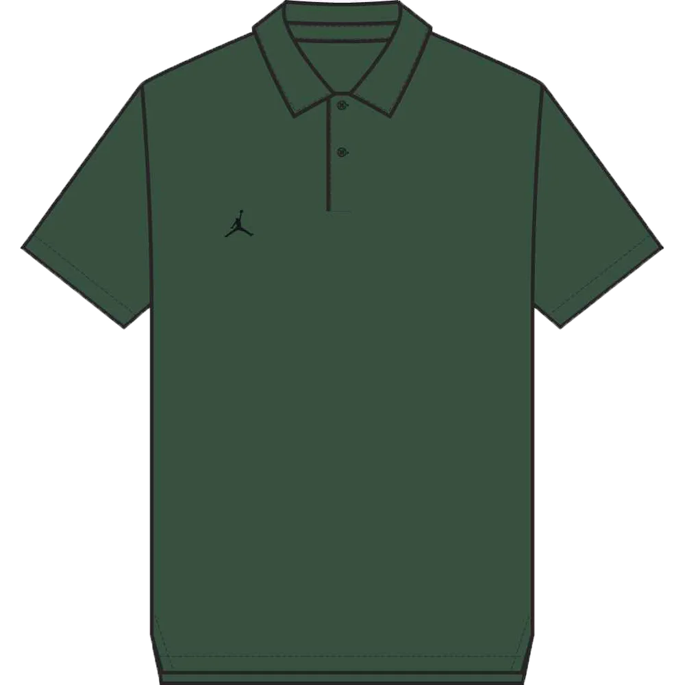 Jordan Men's DF STMT Golf Polo TM green Color