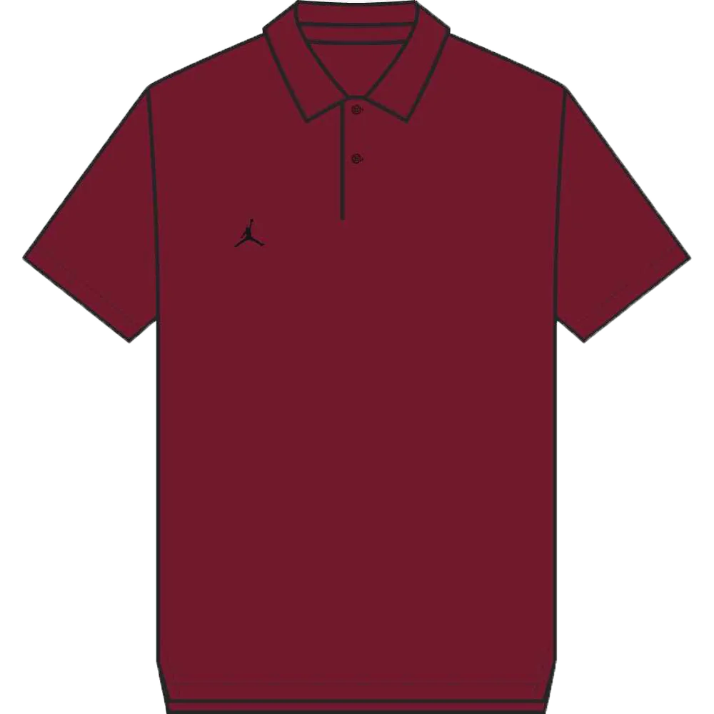 Jordan Men's DF STMT Golf Polo TM maroon Color