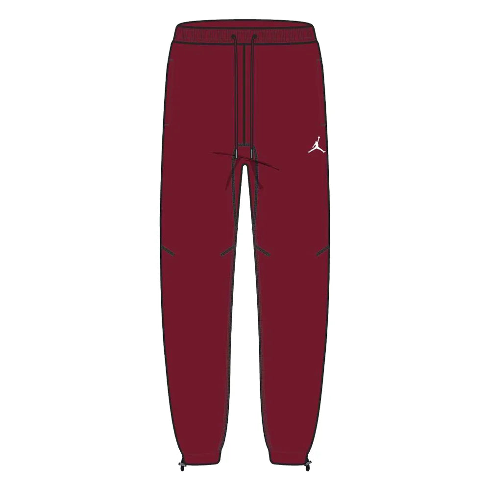 Jordan Men's Dri-fit Sport Hoop Fleece Pant Maroon Color