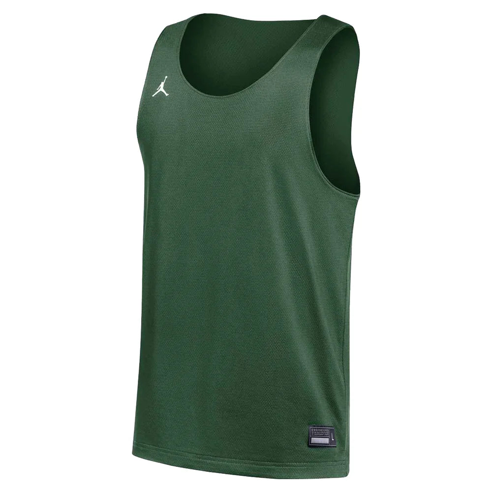 Jordan Men's Dri-fit Sport Reversible Jersey Green Color