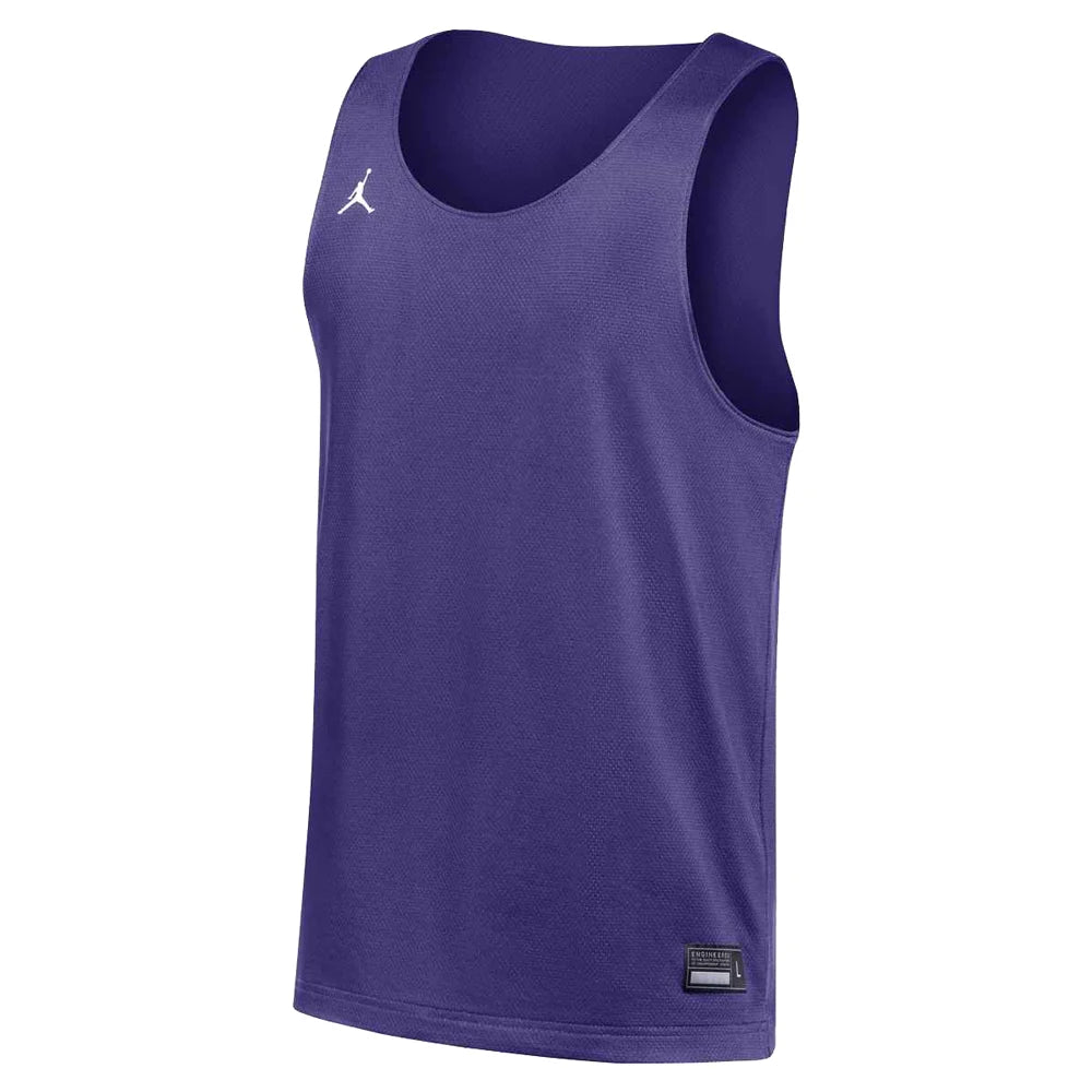 Jordan Men's Dri-fit Sport Reversible Jersey Purple Color
