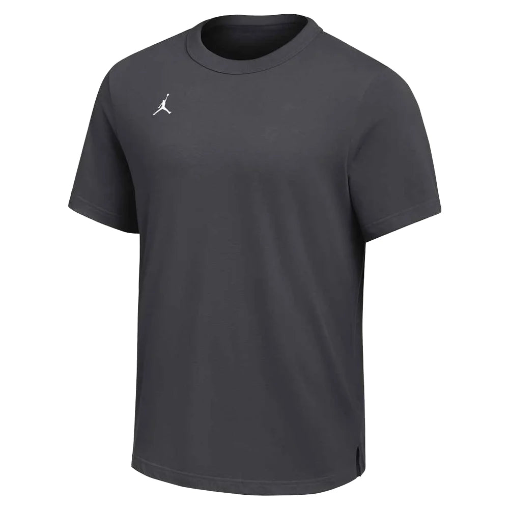 Jordan Men's Dri-fit Sport Top Short Sleeves Grey Color