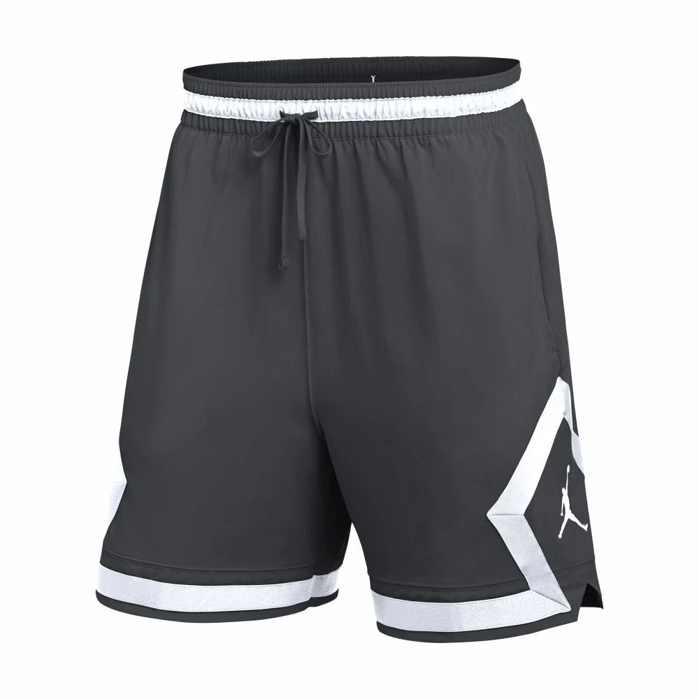 Jordan Men's Dri-fit Sport Woven Diamond Short Grey Color