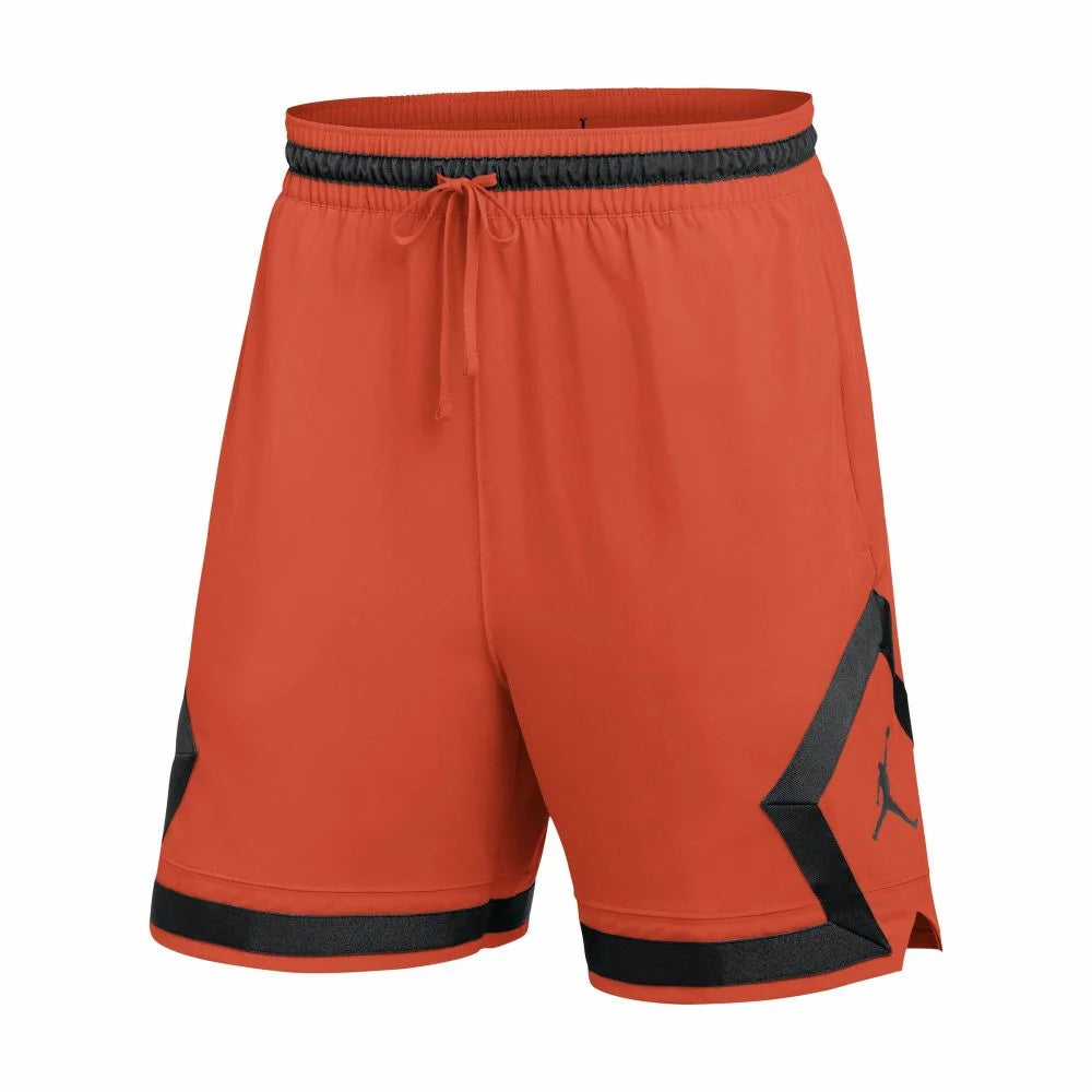 Jordan Men's Dri-fit Sport Woven Diamond Short Orange Color
