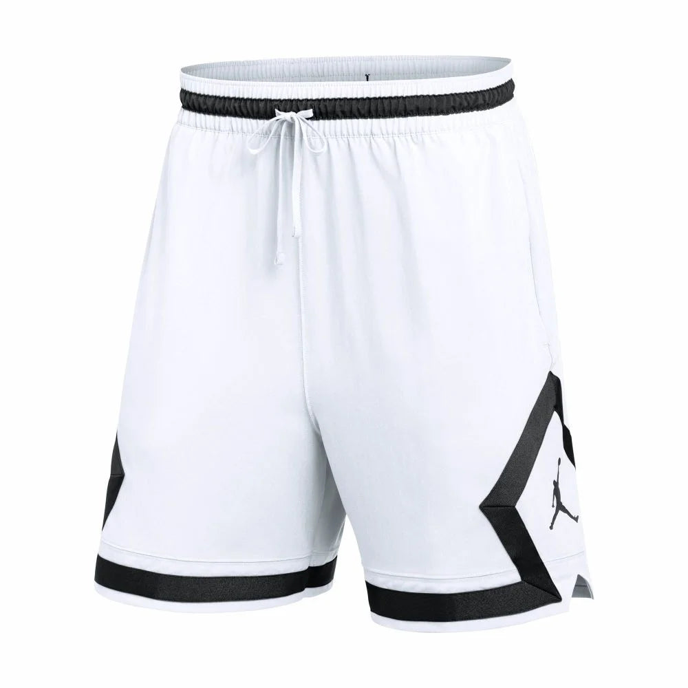 Jordan Men's Dri-fit Sport Woven Diamond Short White Color