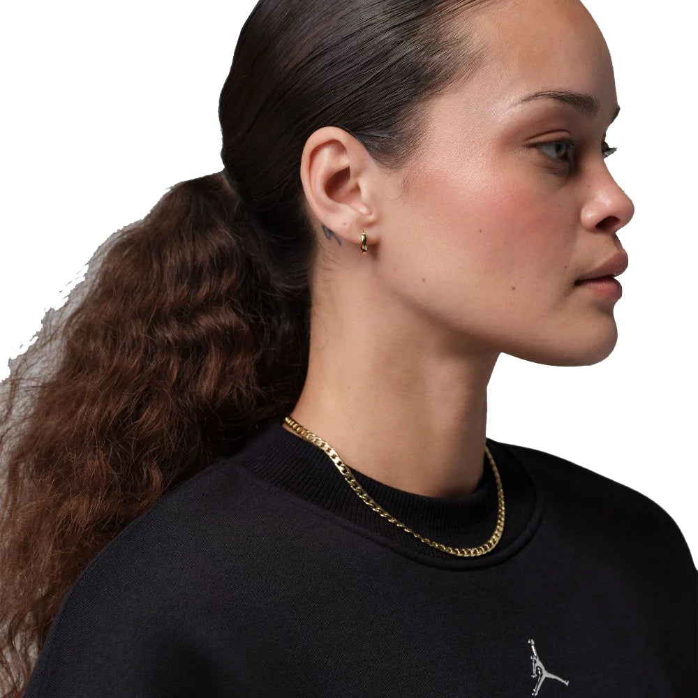 Jordan Women's Brooklyn Fleece Crew-Neck Sweatshirt