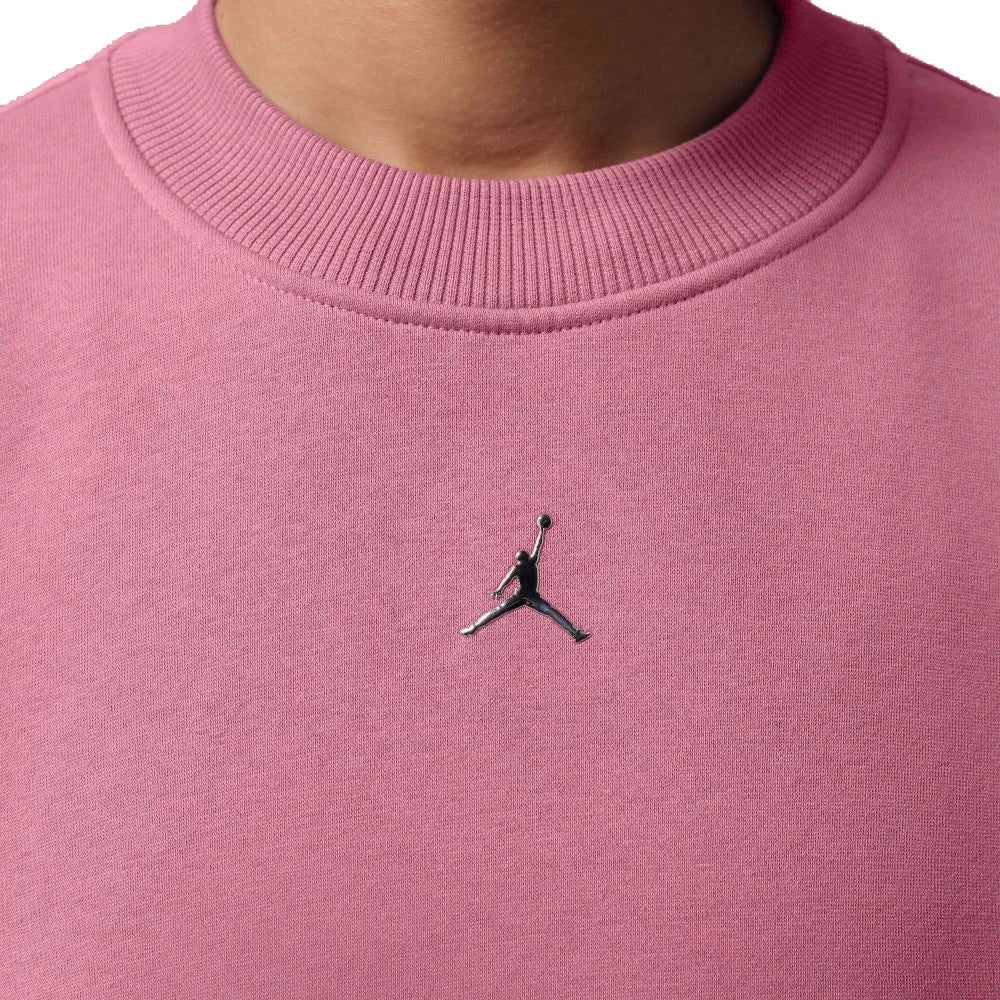Jordan Women's Brooklyn Fleece Crew-Neck Sweatshirt