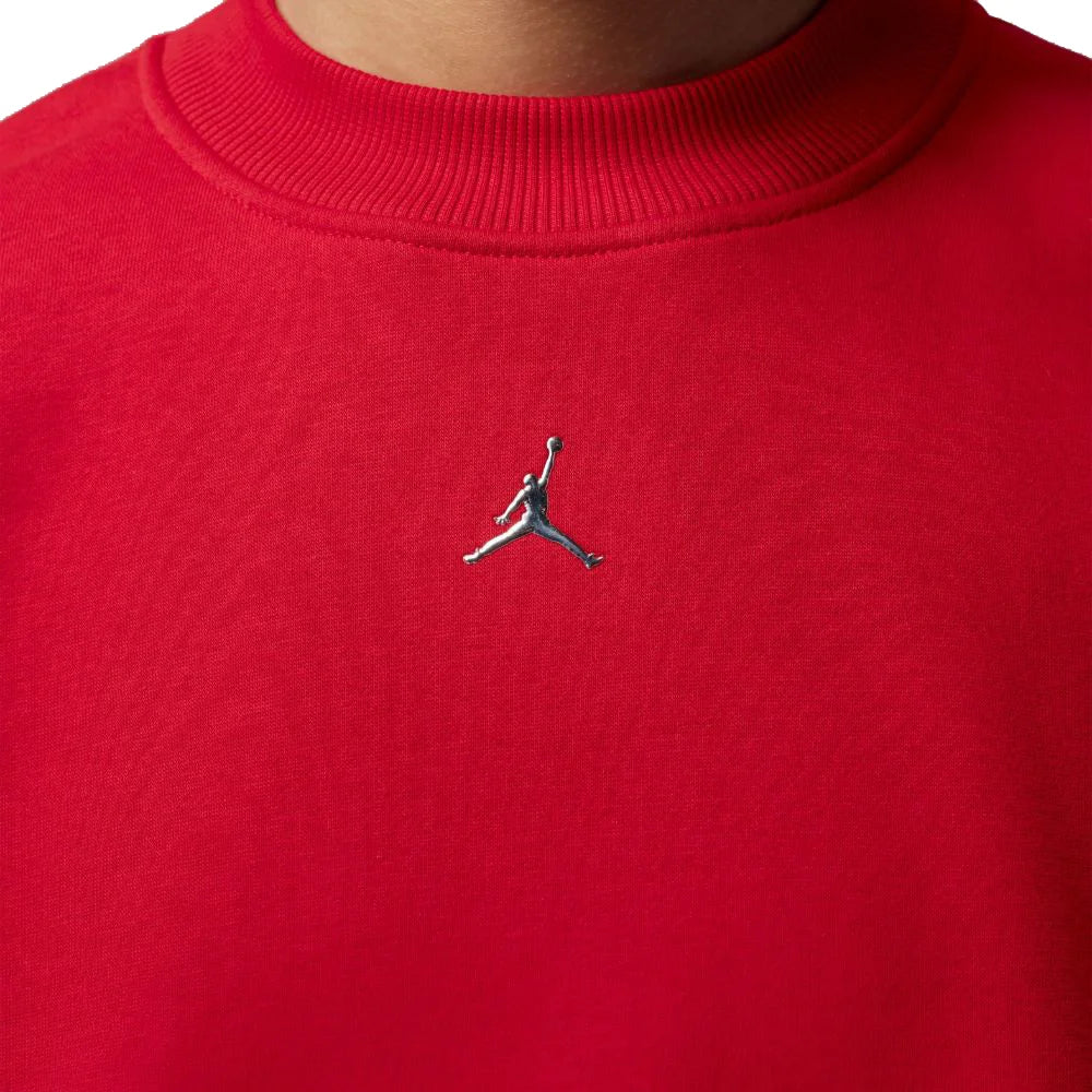 Jordan Women's Brooklyn Fleece Crew-Neck Sweatshirt