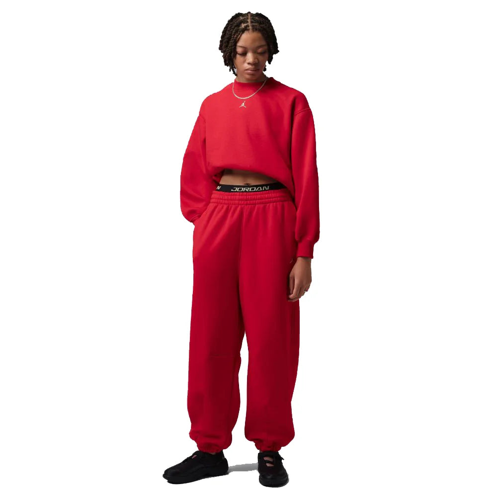 Jordan Women's Brooklyn Fleece Crew-Neck Sweatshirt