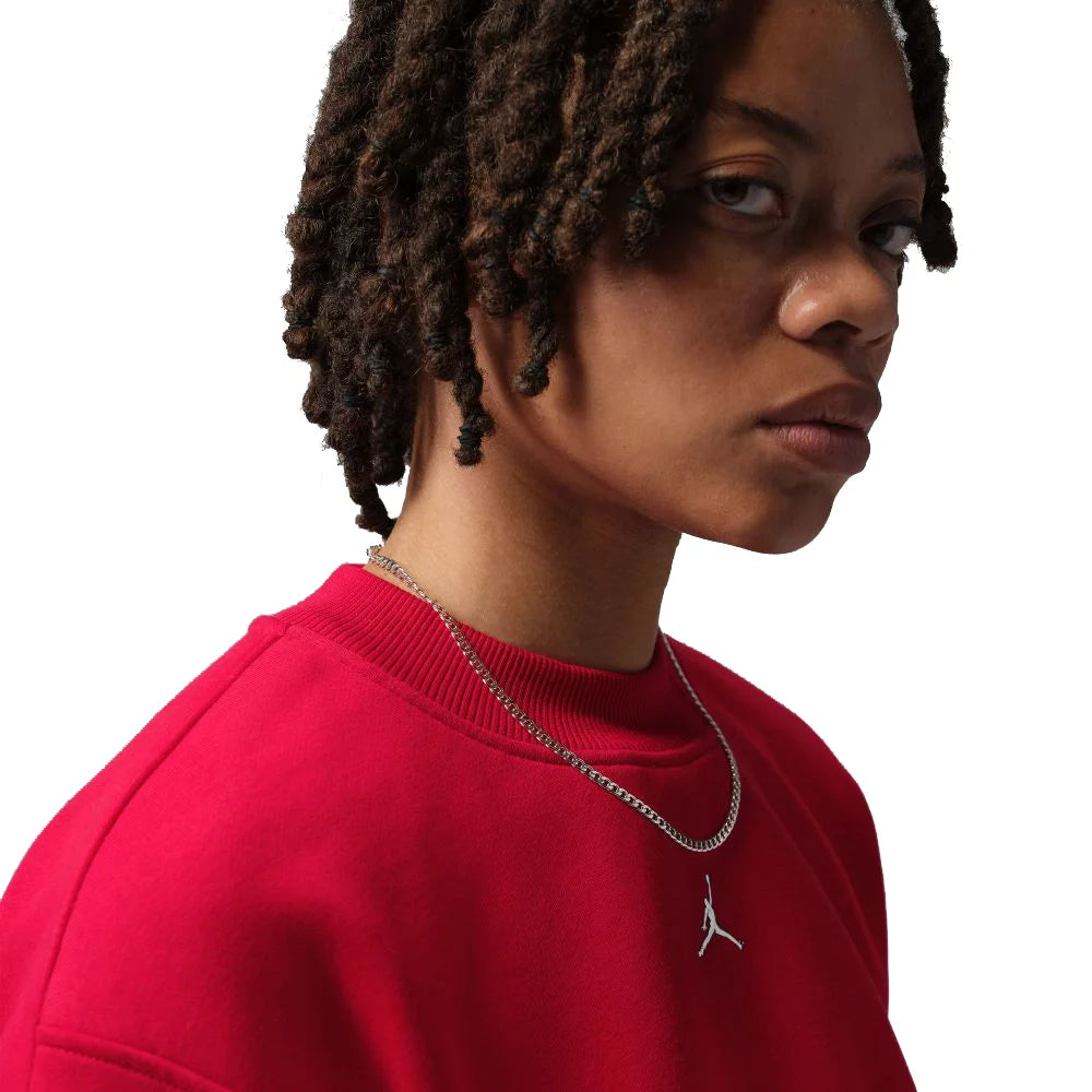 Jordan Women's Brooklyn Fleece Crew-Neck Sweatshirt