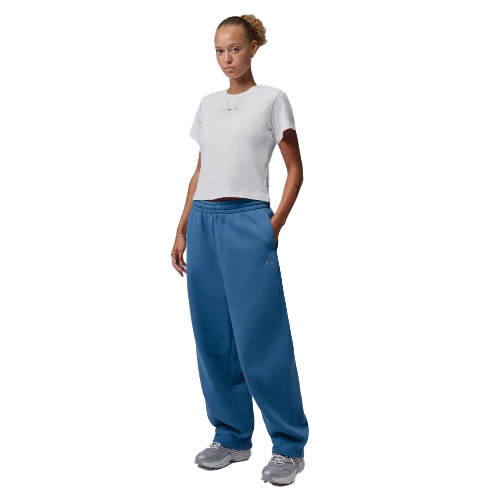 Jordan Women's Brooklyn Wide-Leg Pants Blue Color