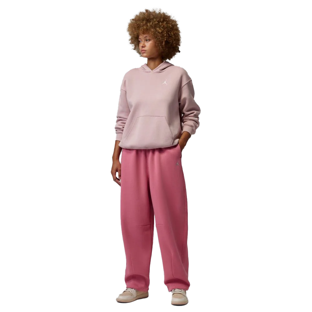 Jordan Women's Brooklyn Wide-Leg Pants Pink Color