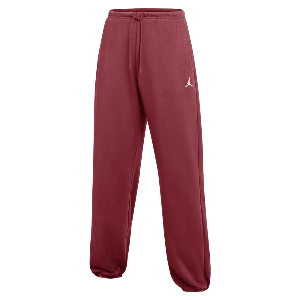 Jordan Women's Dri-fit Sport Crossover Fleece Pant Maroon Color
