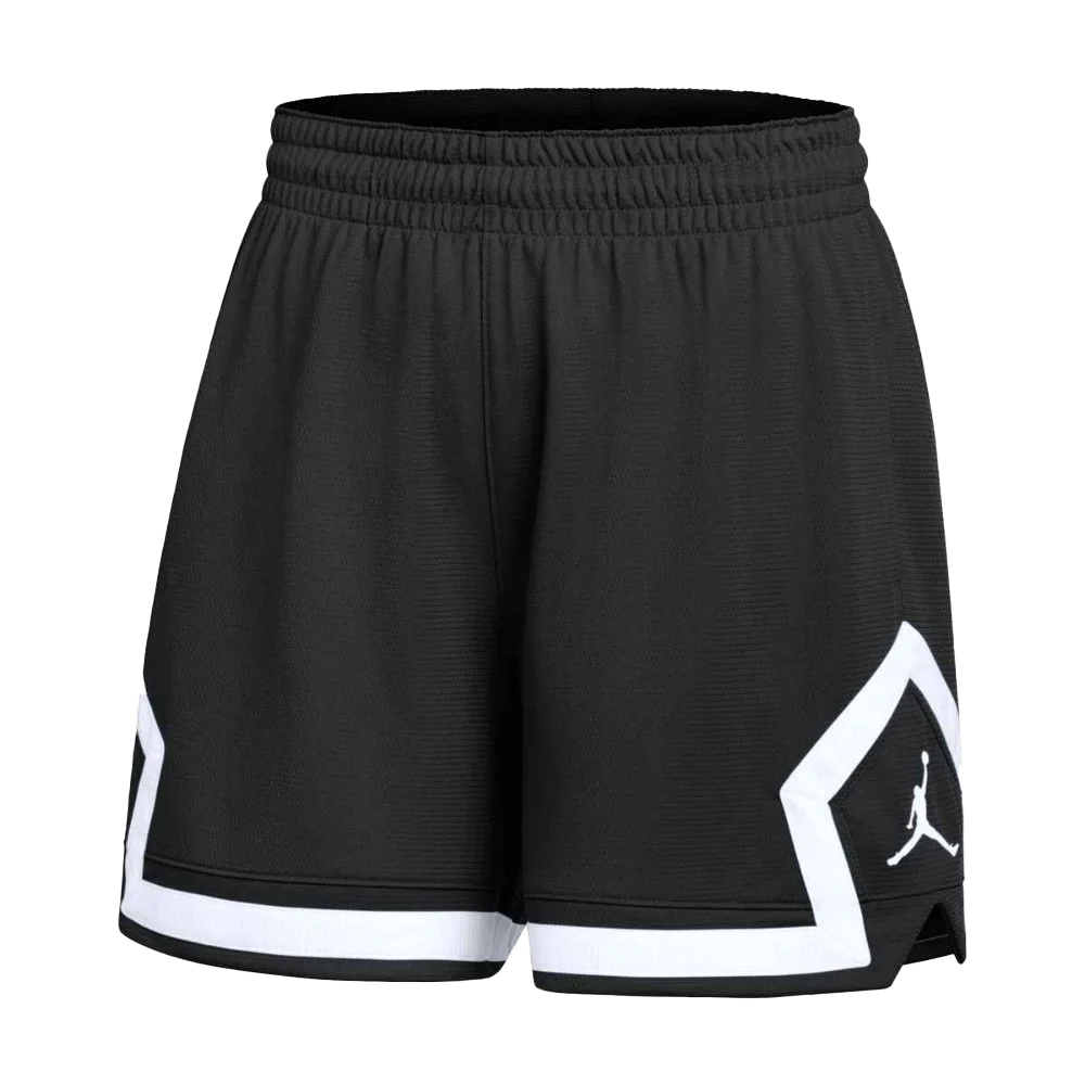 Jordan Women's Dri-fit Sport Diamond 4in Short Black color