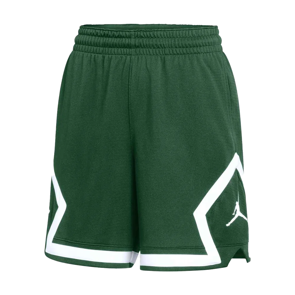 Jordan Womens Dri-fit Sport Diamond Short Green Color