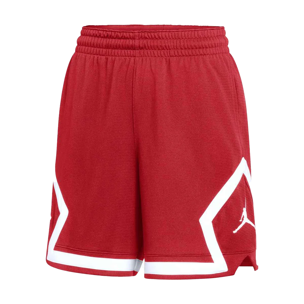Jordan Womens Dri-fit Sport Diamond Short Red Color