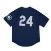 Kid's Authentic Ken Griffey Jr Seattle Mariners 1995 Pullover Jersey