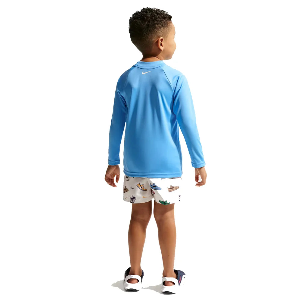 Nike Swim Boys Set Little Kids Long Sleeve Top & Short Set