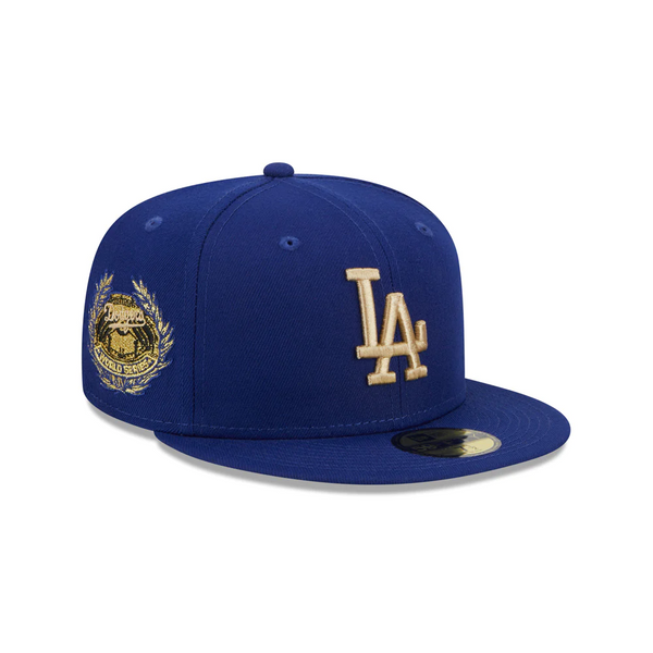 New Era MLB Los Angeles Dodgers Laurel Side Patch 59Fifty Fitted