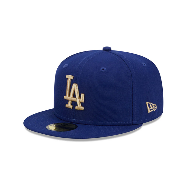 New Era MLB Los Angeles Dodgers Laurel Side Patch 59Fifty Fitted