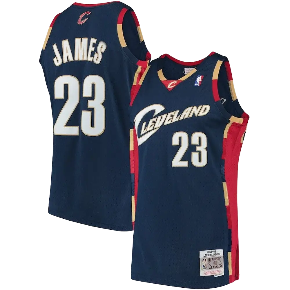 LeBron James Cleveland Cavaliers Mitchell & Ness Hardwood Classics LeBron James Cleveland Cavaliers Mitchell & Ness Hardwood Classics