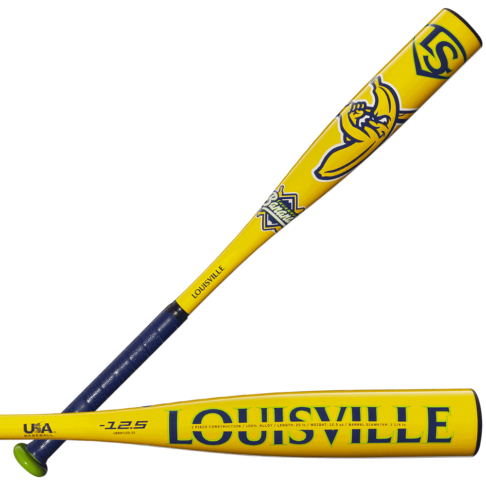 Louisville Slugger Savannah Bananas USA Tee Ball Baseball Bat (-12.5oz)
