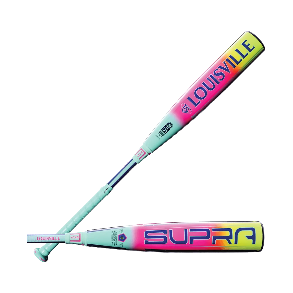 Louisville Slugger 2027 Supra -10 USSSA Baseball Bat Blue Color.