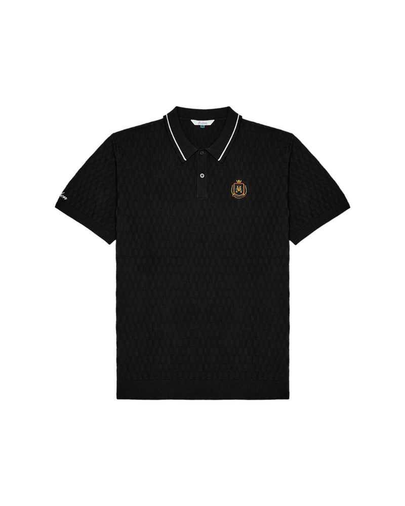 POLO DE PUNTO CON ESCUDO