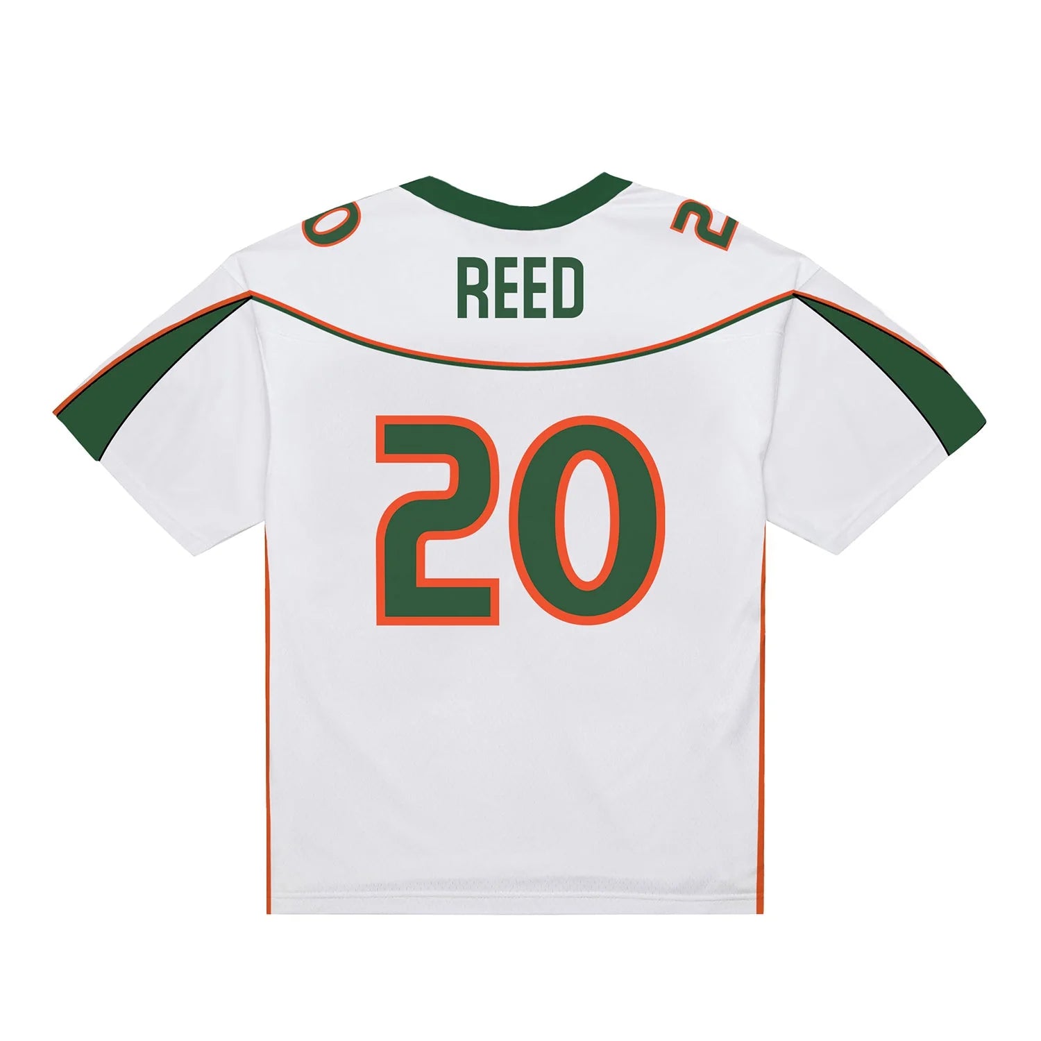 Mitchell & Ness 2001 NCAA Miami Hurricanes Sean Taylor White Football Jersey (Copy)