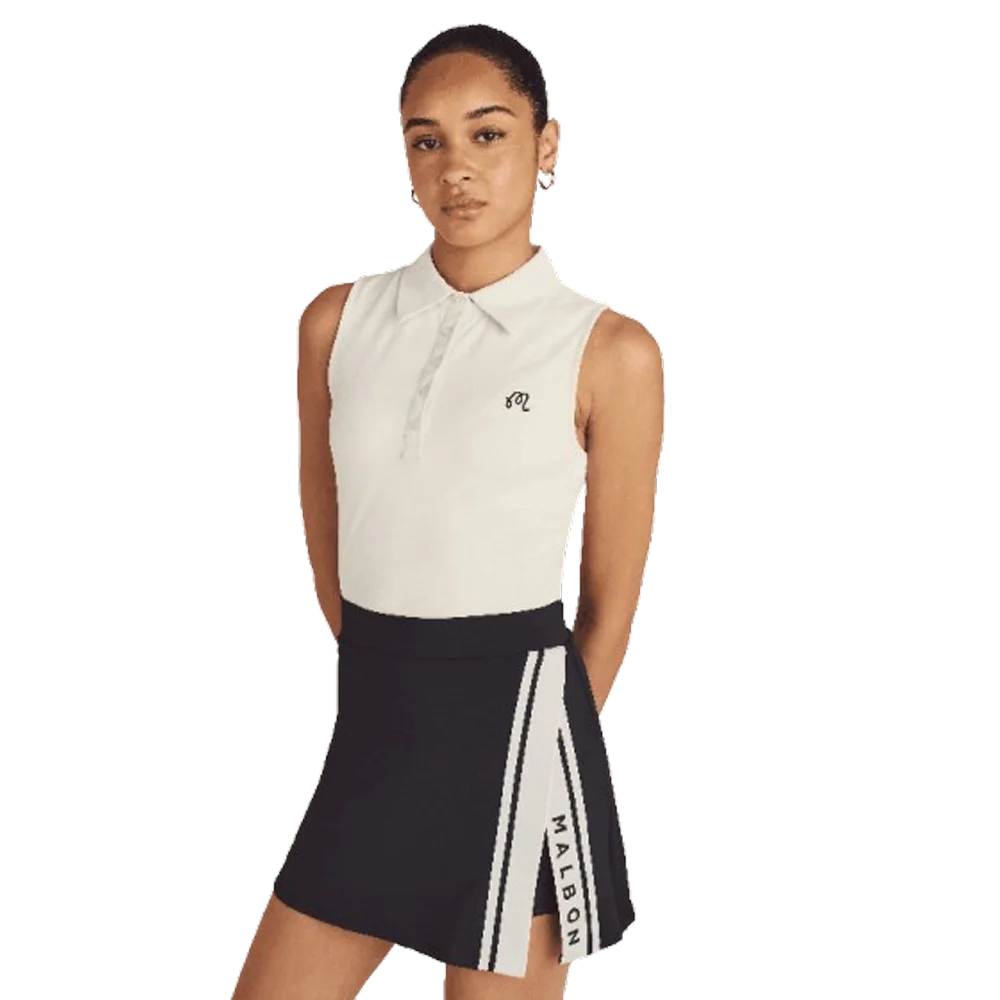 Malbon Women's Claudia Sleeveless Polo