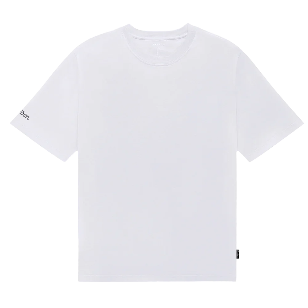 Malbon Men's Bermuda Tee Unbadged (original) White Color